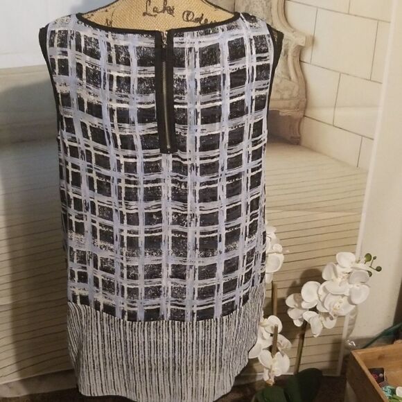 Alfani Size 8 Layered Blouse - Picture 4 of 5